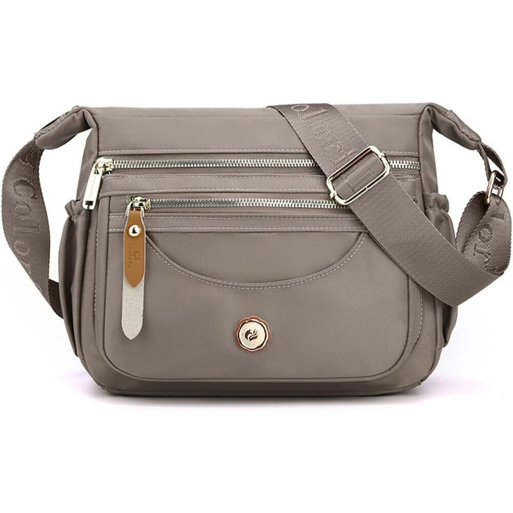Women's Crossbody Bag Nylon Lightweight Adjustable Strap Multi-pocket Travel
